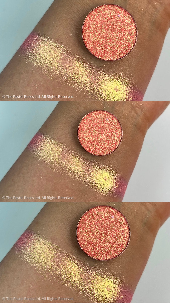 Peachy Glow - Pressed Duo-Chrome Eyeshadow