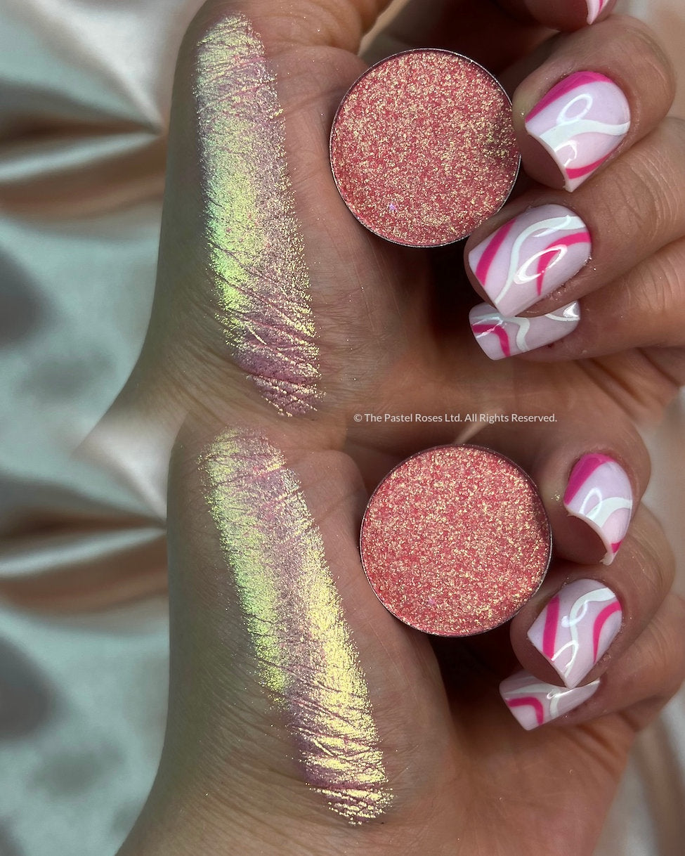 Peachy Glow - Pressed Duo-Chrome Eyeshadow