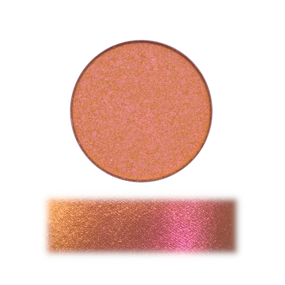 Electric Orange - Pressed Duo-Chrome Eyeshadow