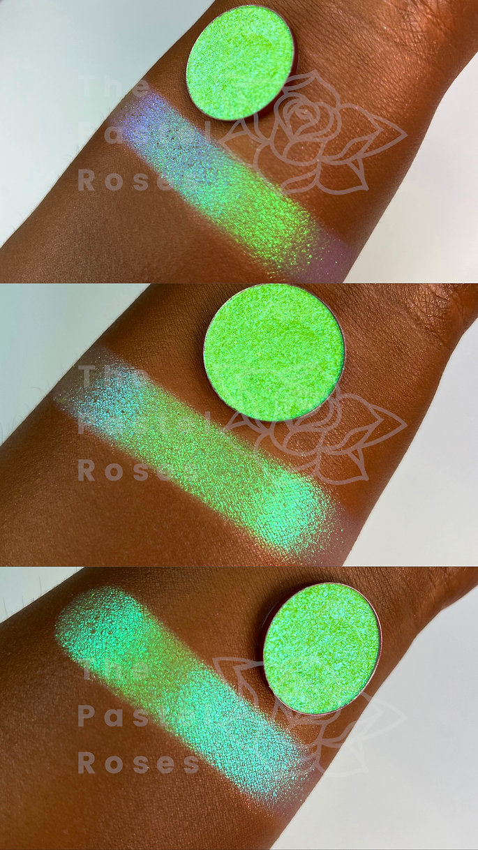 Lush Lime - Multi-Chrome Pressed Eye Shadow