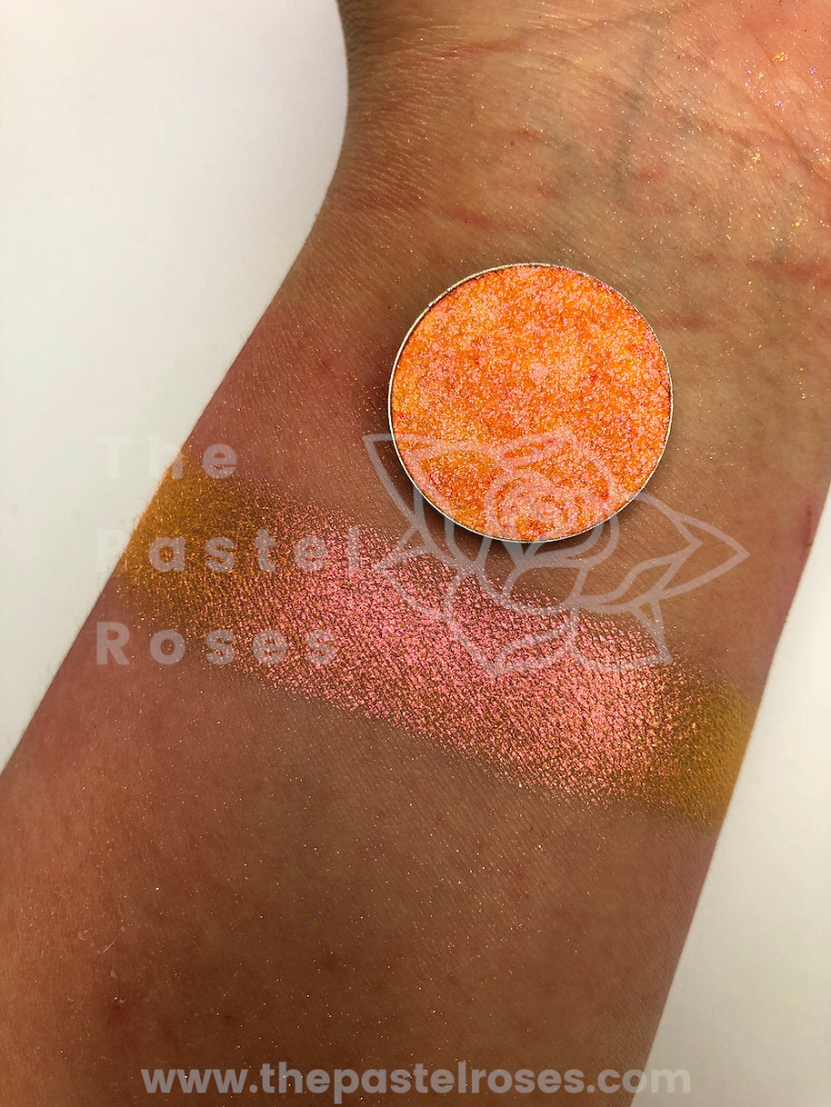 Electric Orange - Pressed Duo-Chrome Eyeshadow