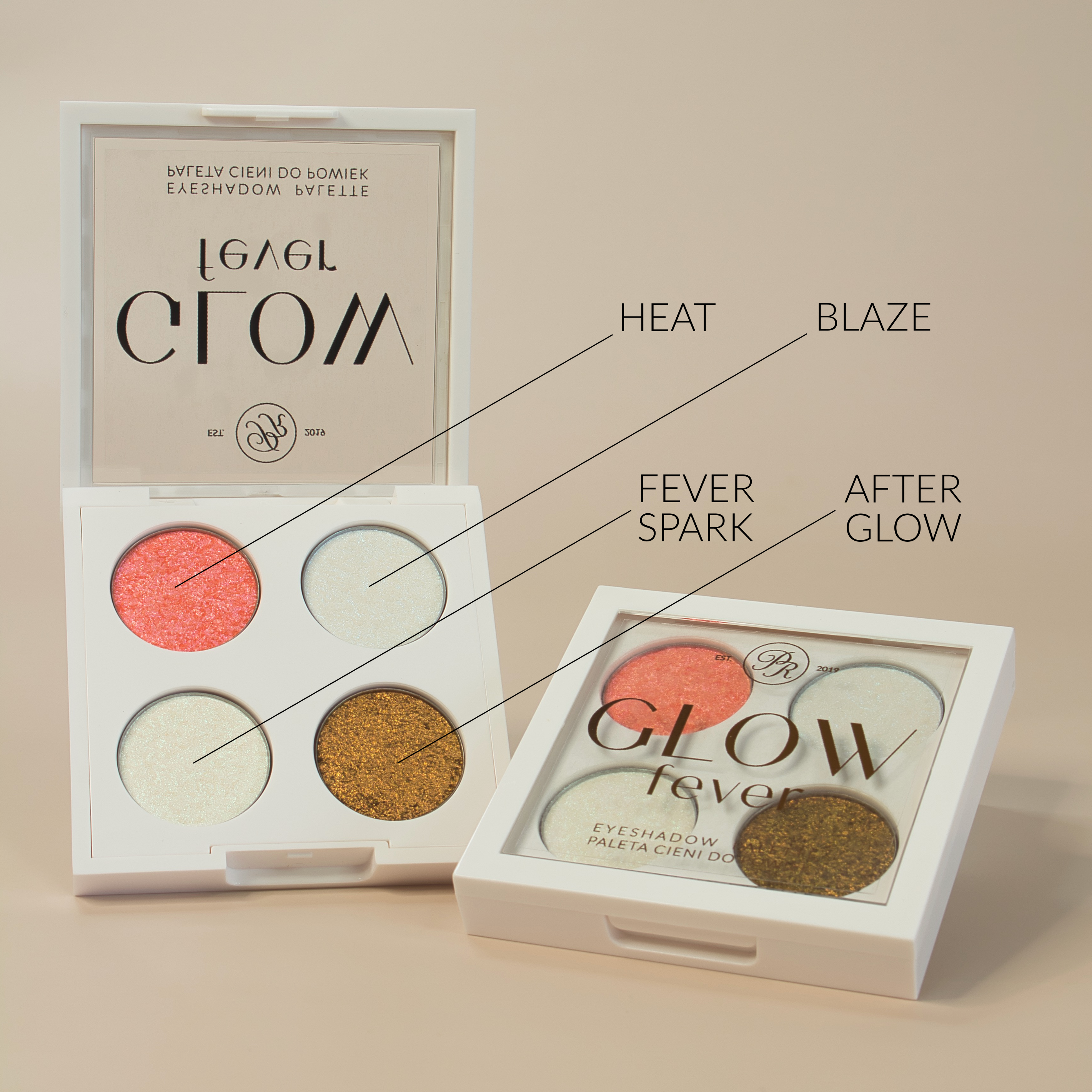 GLOW FEVER - paleta cieni do powiek (PRE-ORDER)