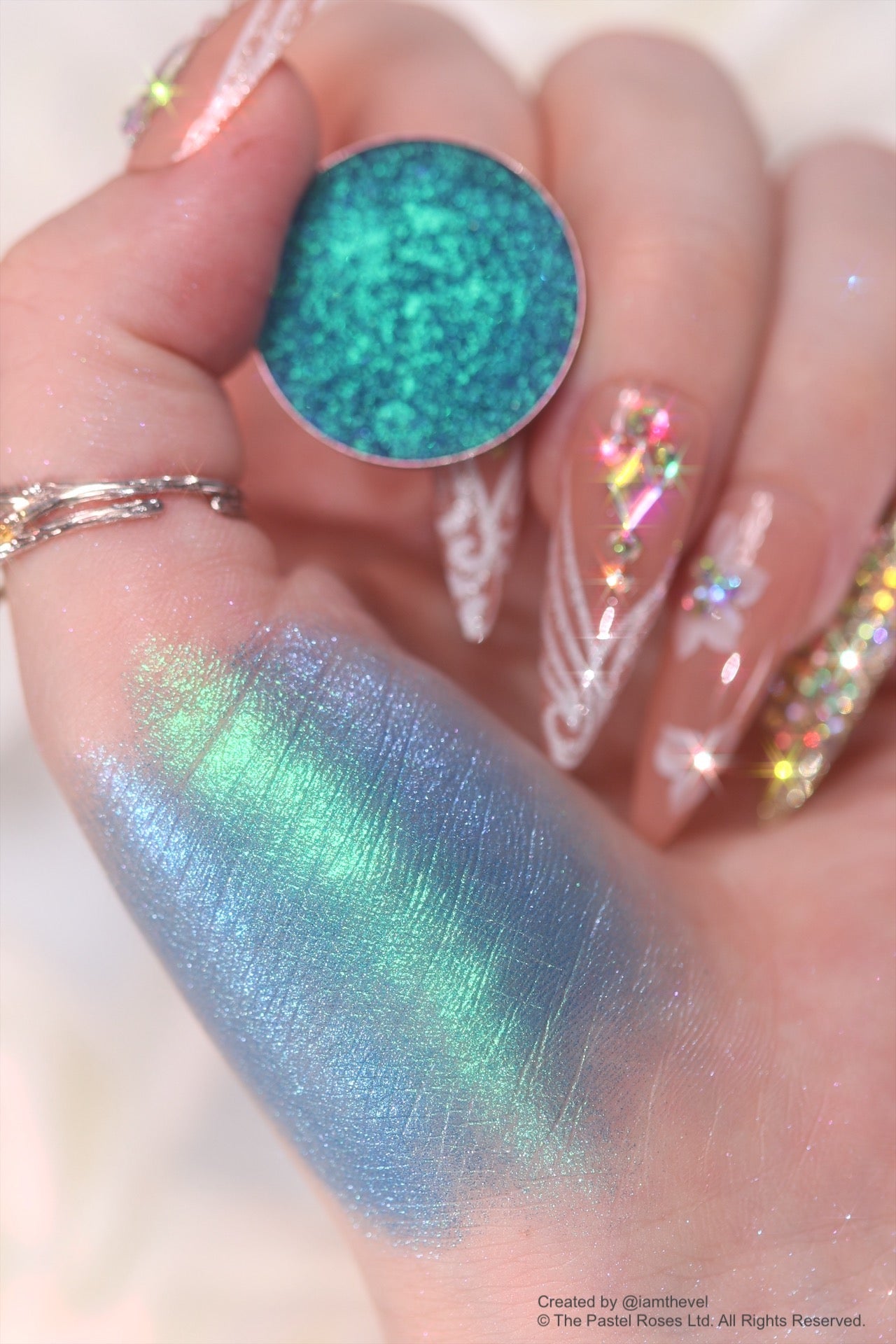 Barbados - Prasowany cień do powiek Duo-Chrome