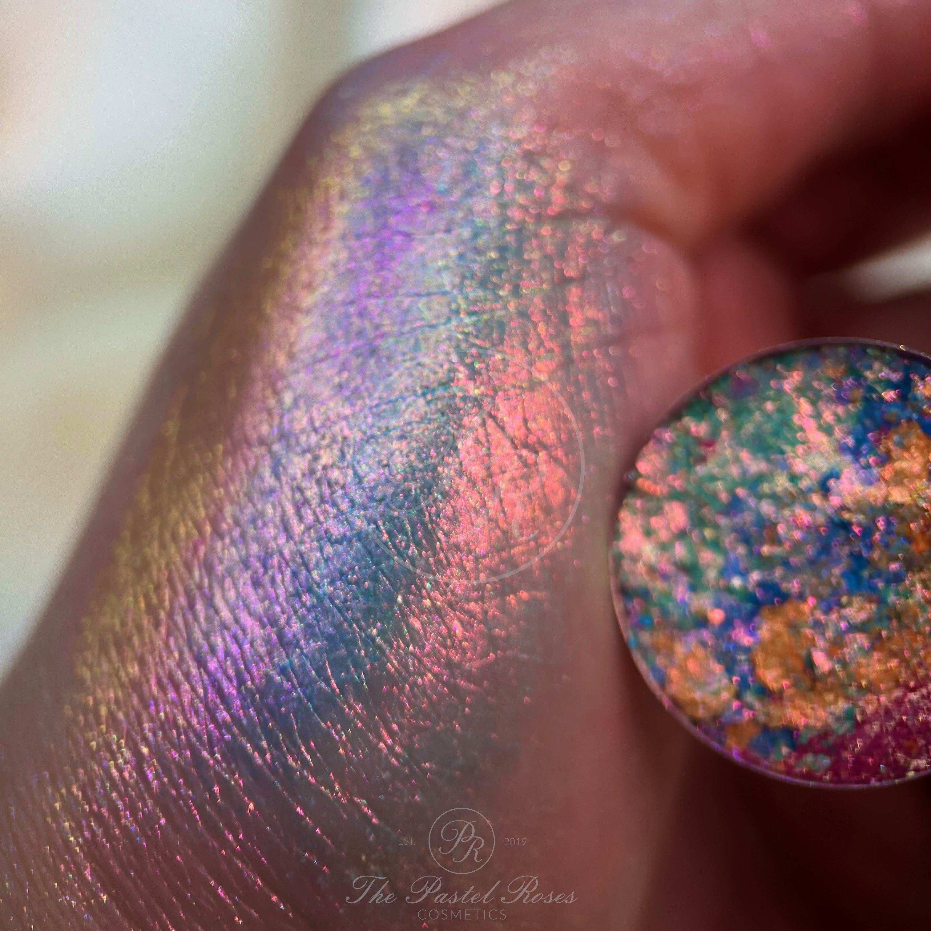 Over the Rainbow - Prasowany cień do powiek Multi-Chrome